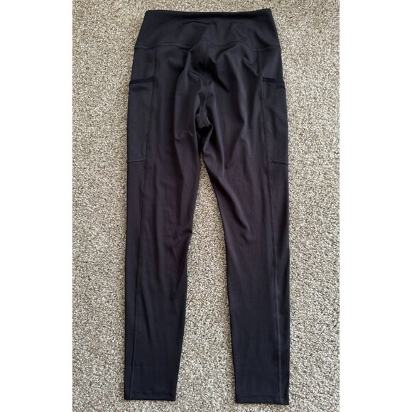 Gymshark Black Active‎ Training Athletic Leggings Stretchy Womans Size Medium - Picture 3 of 5